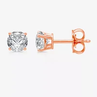 Ever Star (G / SI1-SI2) 1 CT. T.W. Lab-Grown Diamond Round-cut Stud Earring 14K Gold