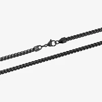 Men's Stainless Steel Solid Link Chain Necklace