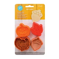 R&M International Llc Autum Pastry & Cookie 4-pc. Stamper