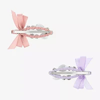 Bijoux Bar Bow 2-pc. Hair Clip