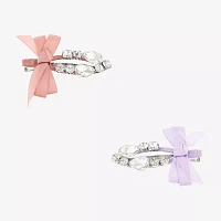 Bijoux Bar Bow 2-pc. Hair Clip