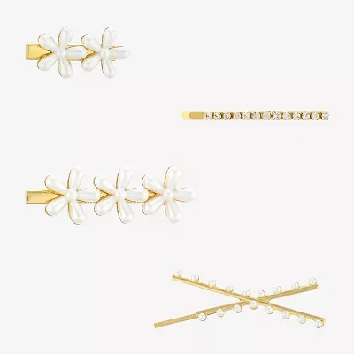 Bijoux Bar Flower 4-pc. Bobby Pin