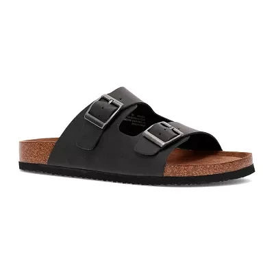 Frye and Co. Pomona Mens Adjustable Strap Footbed Sandals