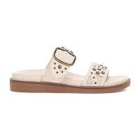Frye and Co. Castella Womens Adjustable Strap Footbed Sandals