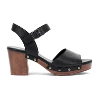 Frye and Co. Womens Girard Heeled Sandals