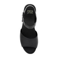 Frye and Co. Womens Girard Heeled Sandals