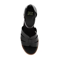 Frye and Co. Womens Hollins Heeled Sandals