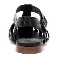 Frye and Co. Womens Meenah Adjustable Strap Flat Sandals