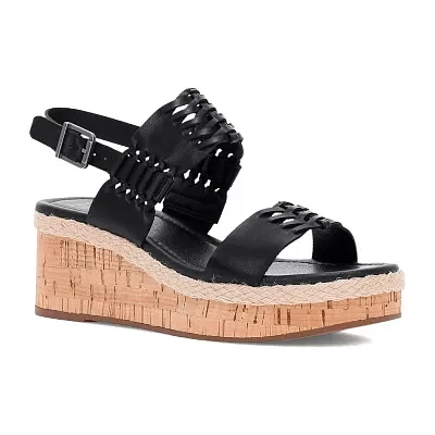 Frye and Co. Womens Lavish Wedge Sandals