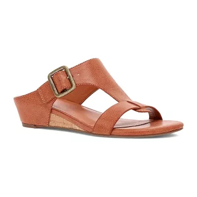 Frye and Co. Womens Ionia Wedge Sandals