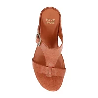 Frye and Co. Womens Ionia Wedge Sandals