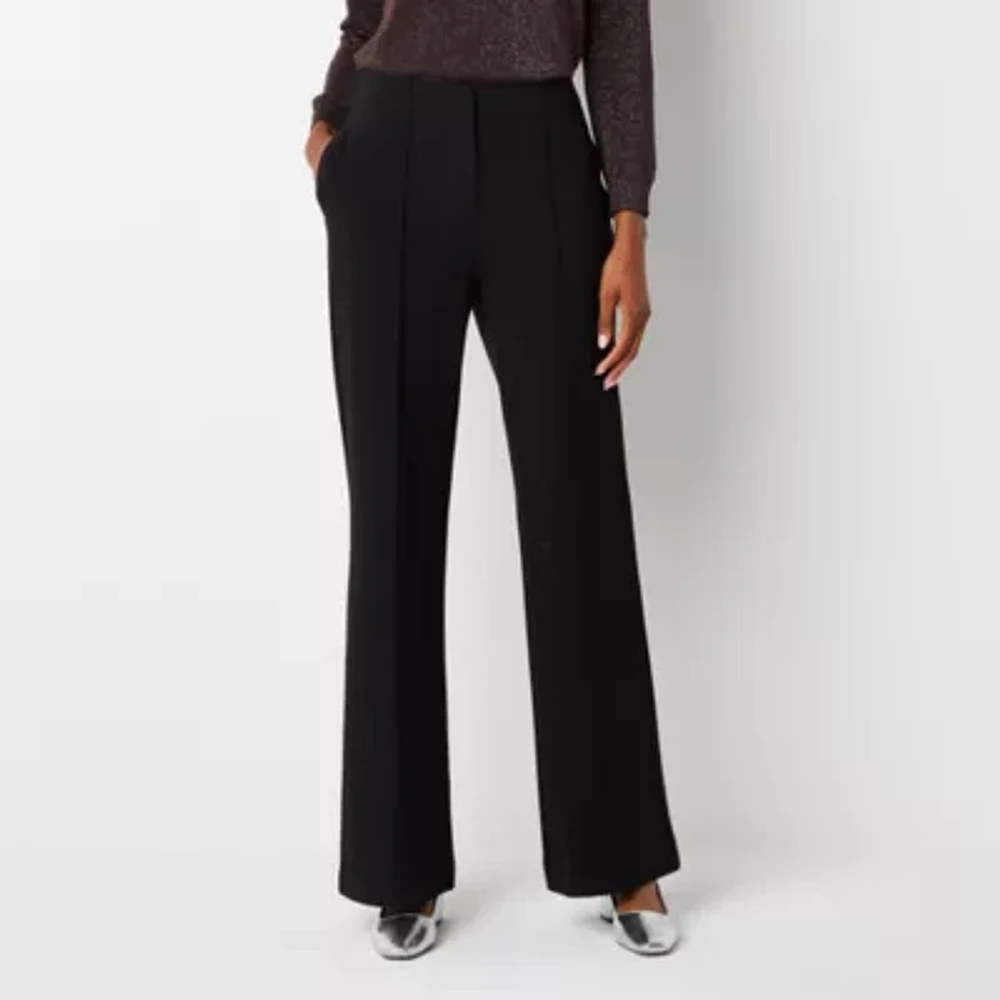 Liz Claiborne-Tall Classic Fit Flare Trouser