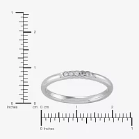 Diamond Accent Natural White Diamond 14K White Gold Band