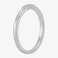 Diamond Accent Natural White Diamond 14K White Gold Band