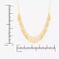 Womens 10K Gold Collar Necklace