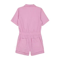 Roxy Big Girls Belted Short Sleeve Romper