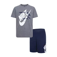 Nike 3BRAND by Russell Wilson Big Boys 2-pc. Short Set