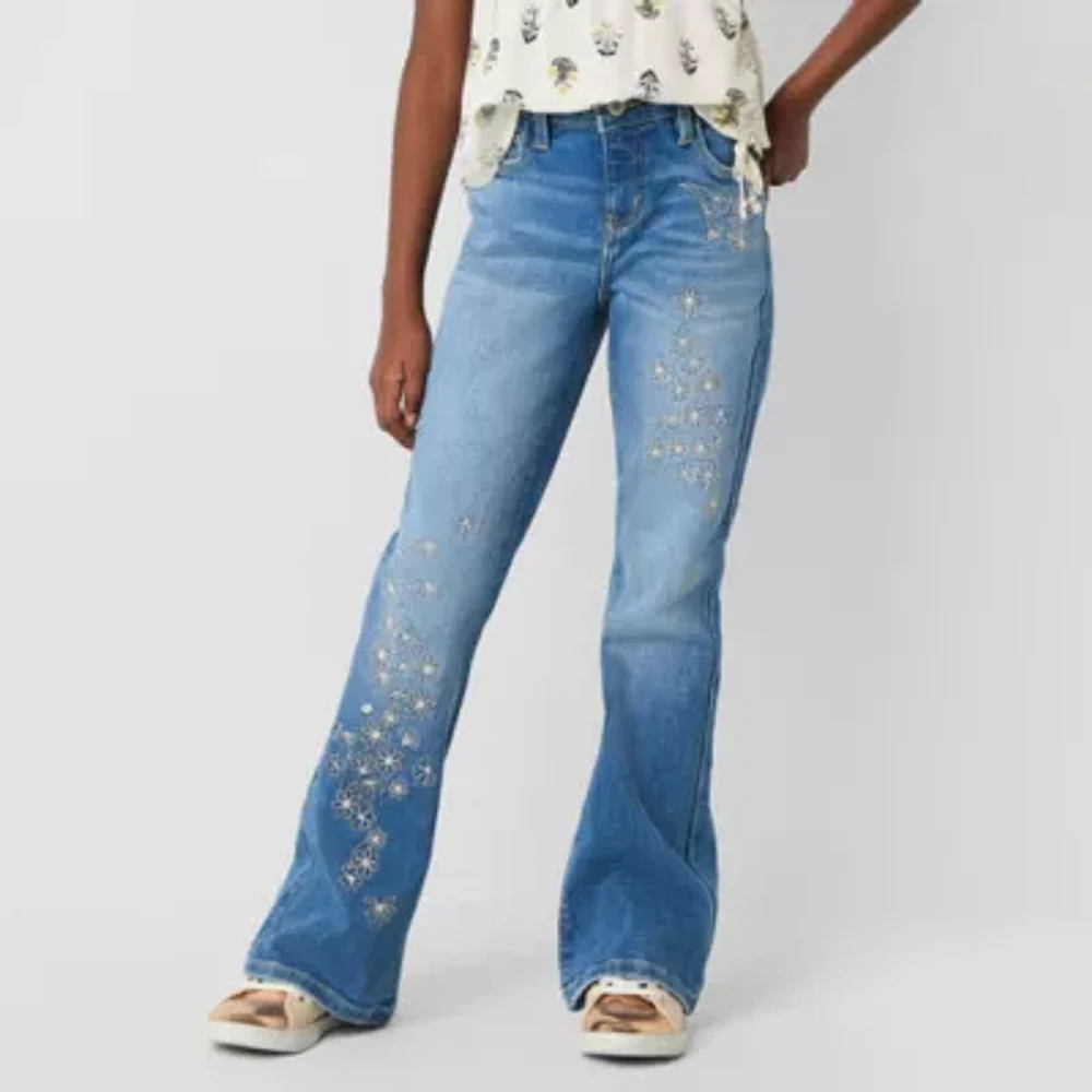 Thereabouts Little & Big Girls Flare Leg Jean