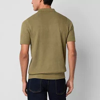 Frye and Co. Mens Regular Fit Short Sleeve Polo Shirt
