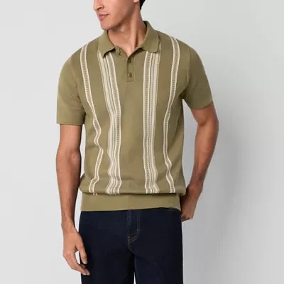 Frye and Co. Mens Regular Fit Short Sleeve Polo Shirt