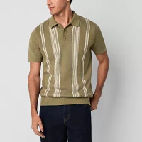 Frye and Co. Mens Regular Fit Short Sleeve Polo Shirt