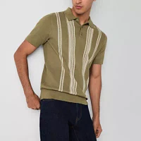 Frye and Co. Mens Regular Fit Short Sleeve Polo Shirt