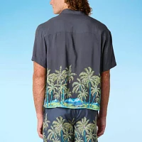 Arizona Mens Short Sleeve Camp Shirt