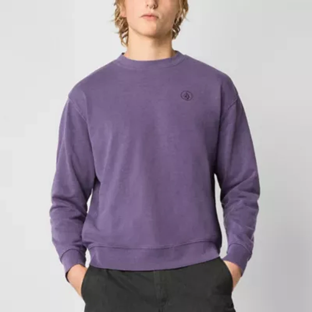 VOLCOM Mens Crew Neck Long Sleeve Sweatshirt