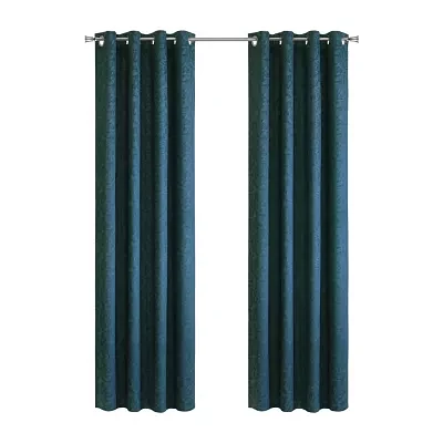 Bristol Grommet Top Blackout Single Curtain Panel
