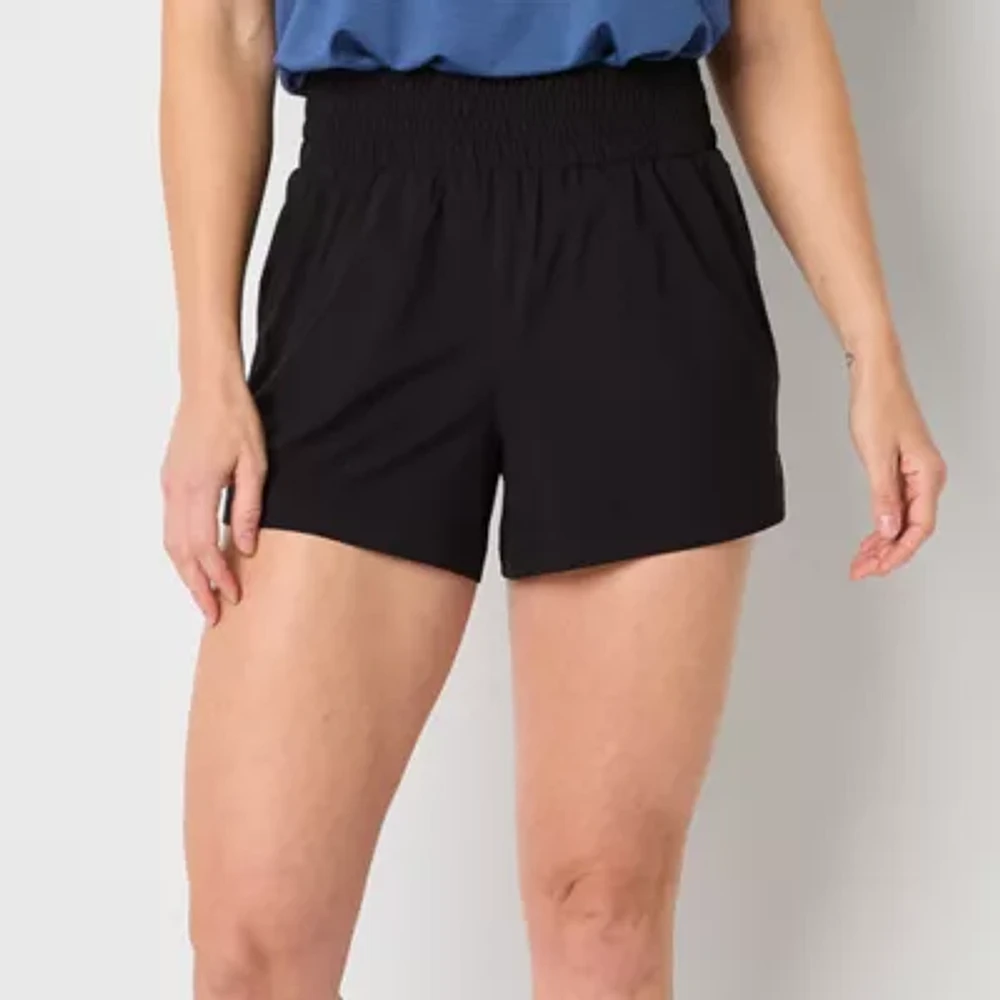 Xersion Womens FeatherLite Woven Pull-On Short