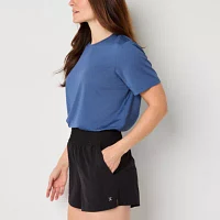 Xersion Womens FeatherLite Woven Pull-On Short