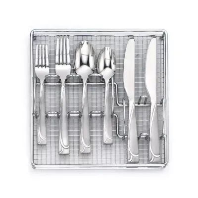 Cambridge Mena 40-pc. Flatware Set & Caddy