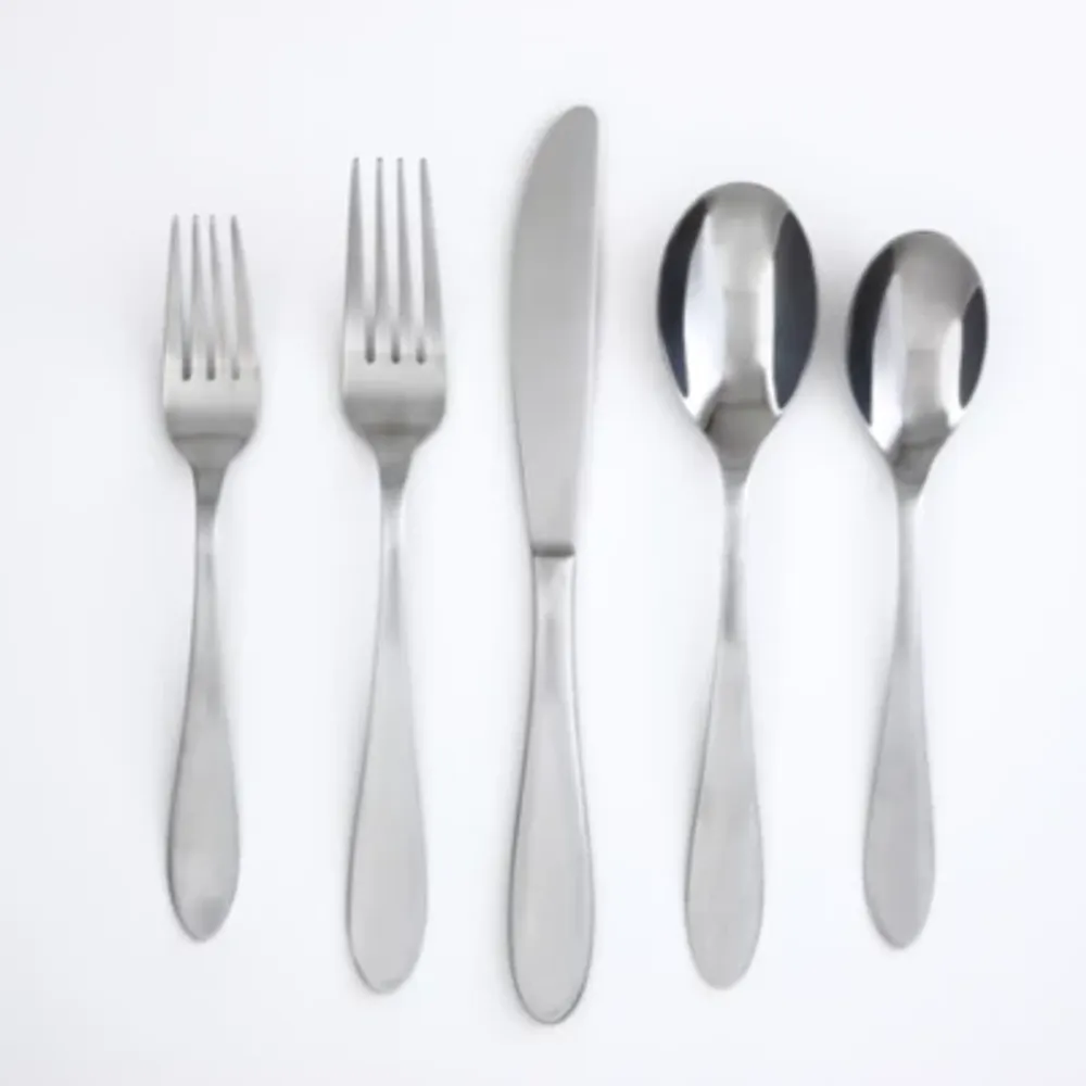 Cambridge Apex Satin Mirror 20-pc. Flatware Set