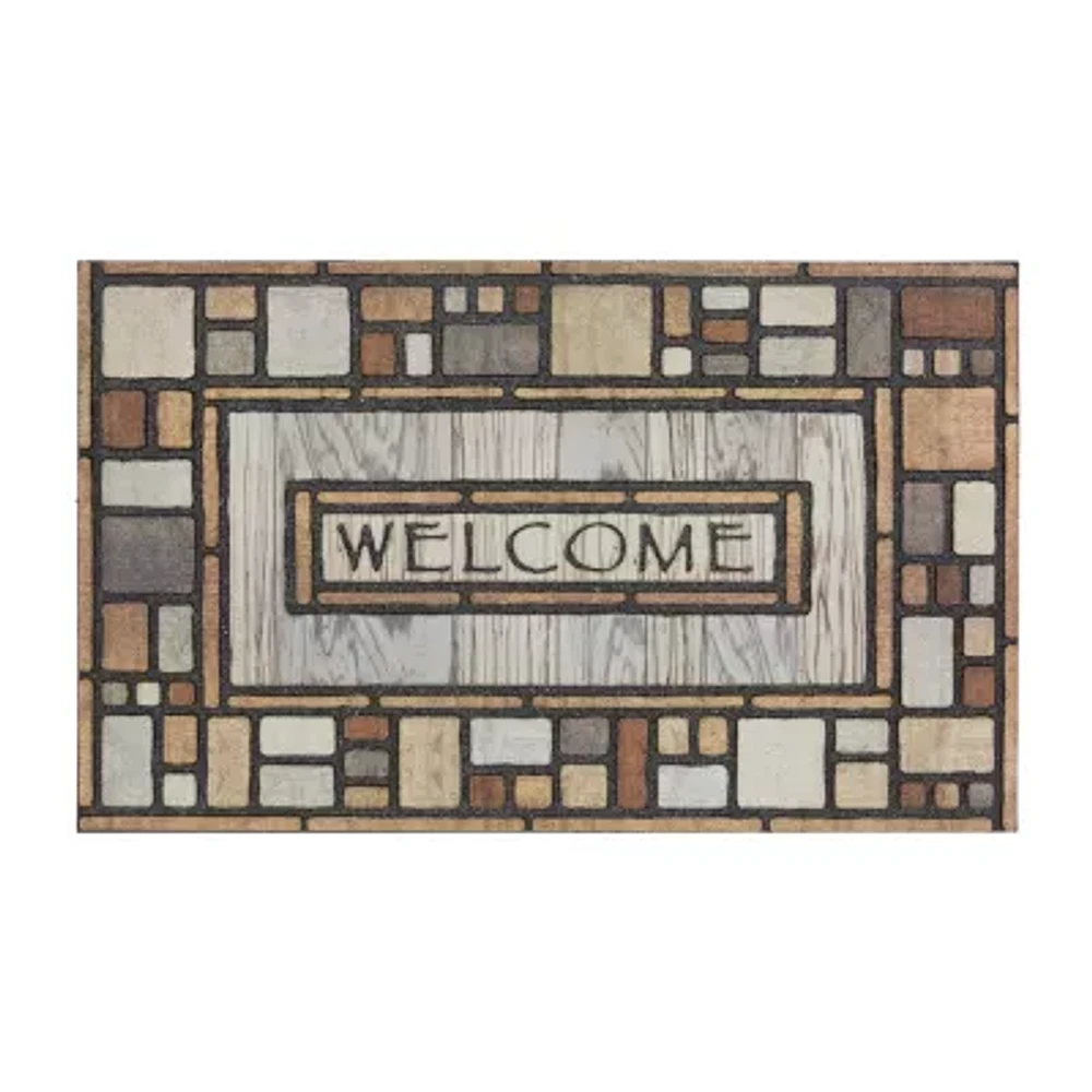 Mohawk Home Drifted Nature 23"X35" Rectangular Doormat