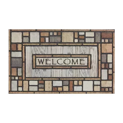 Mohawk Home Drifted Nature 23"X35" Rectangular Doormat