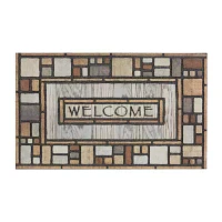 Mohawk Home Drifted Nature 23"X35" Rectangular Doormat