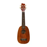 Sawtooth Mahogany Pineapple Soprano Ukulele Kit