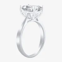 (H-I / Si2) Womens 3 CT. T.W. Lab Grown White Diamond 14K Gold Solitaire Engagement Ring