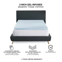 Bodipedic™ Home Inch Gel Memory Foam Topper