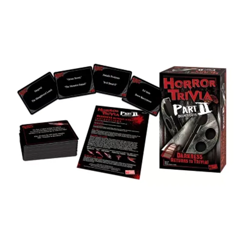 Endless Games Horror Trivia Part Ii Card Game