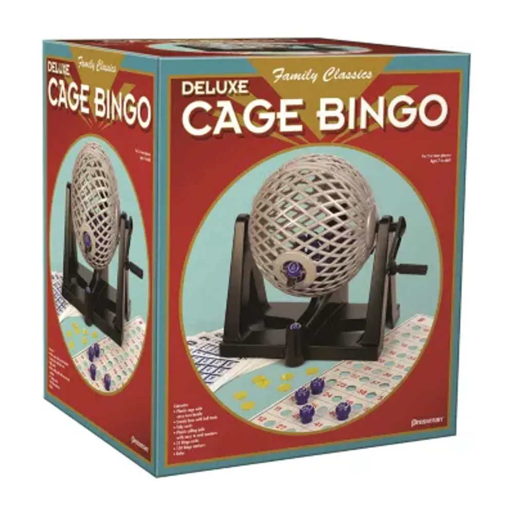 Pressman Cage Bingo Card Game