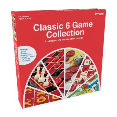 Pressman Classic 6 Game Collection Board Game