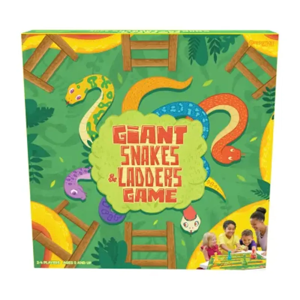 Pressman Giant Snakes And Ladders Board Game