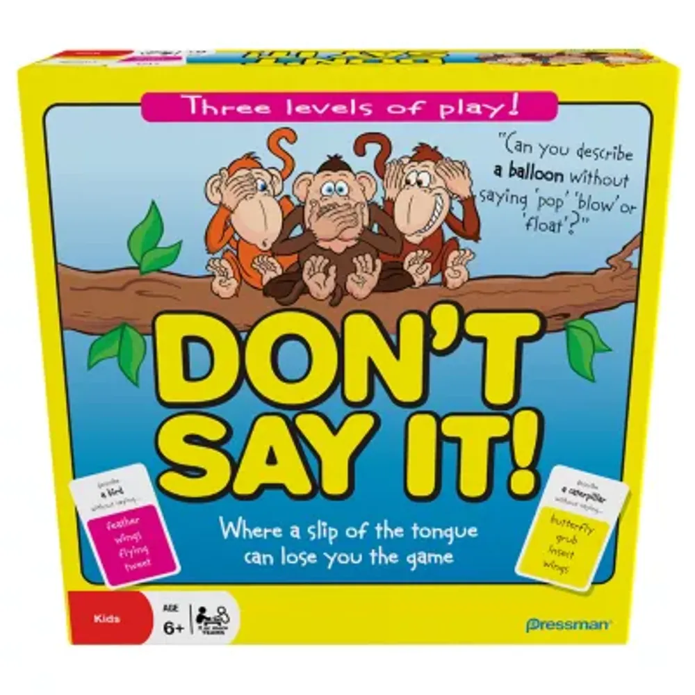 Pressman Don'T Say It! Card Game