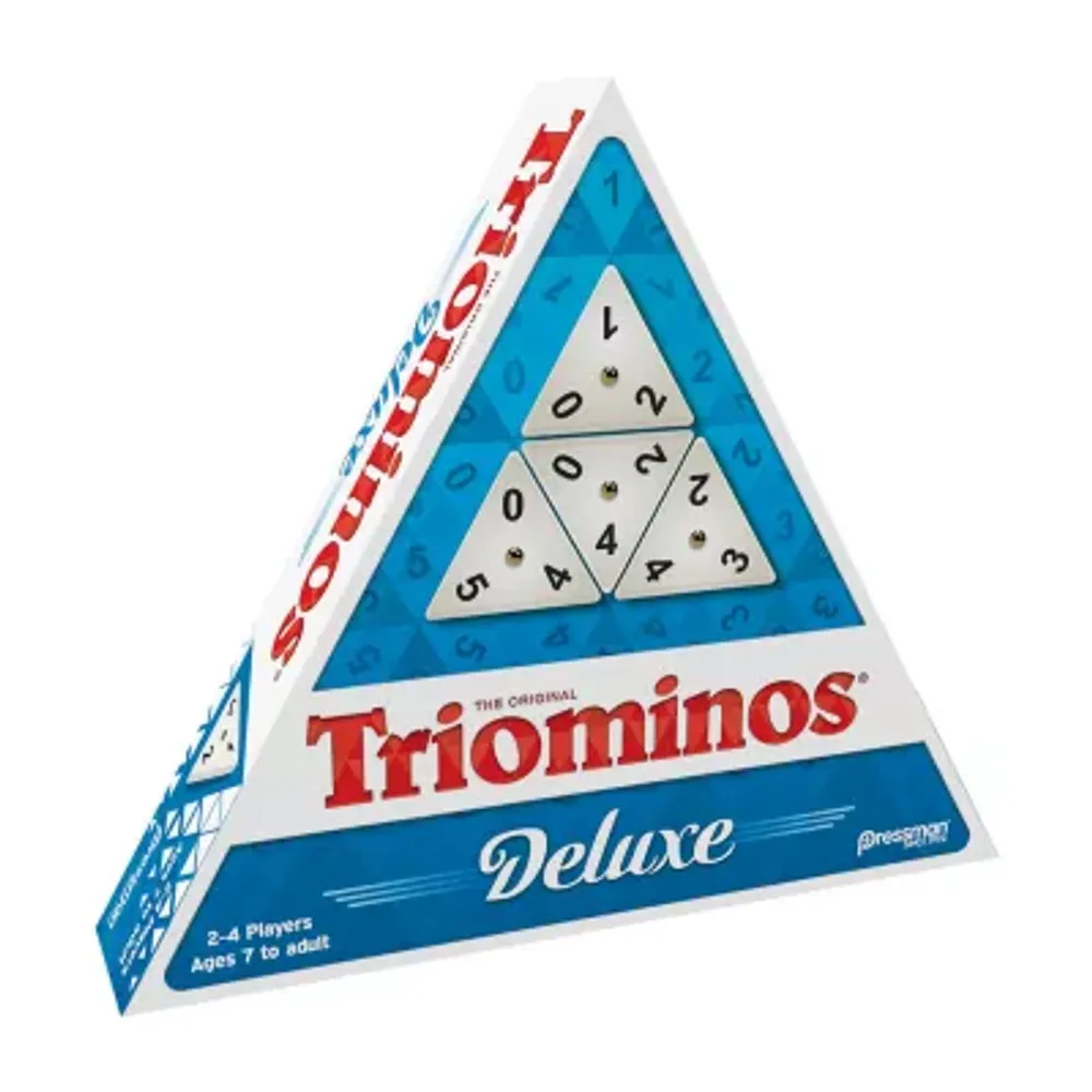 Pressman Tri-Ominos Deluxe Dominoes