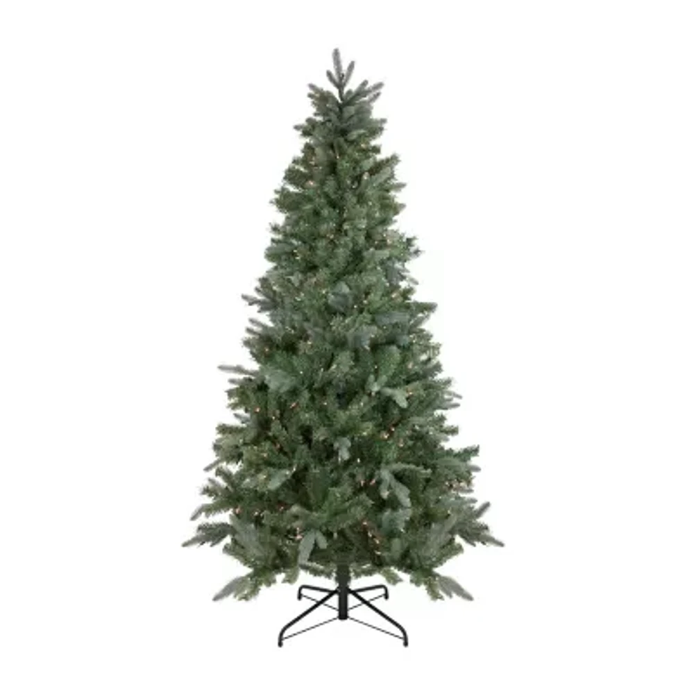 Northlight Slim Granville Fraser Artificial Clear Lights Foot Pre-Lit Fir Christmas Tree