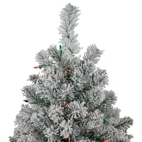 Northlight Madison Artificial  Multi Lights 6 1/2 Foot Pre-Lit Pine Christmas Tree