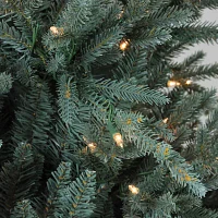 Northlight Medium Fairbanks Alartificial Clear Lights 7 1/2 Foot Pre-Lit Pine Christmas Tree