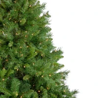 Northlight Chatham Artificial  Clear Lights 7 1/2 Foot Pre-Lit Pine Christmas Tree