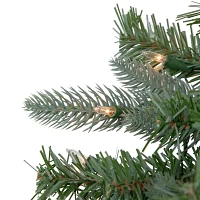 Northlight Slim Granville Fraser Artificial  Clear Lights 6 1/2 Foot Pre-Lit Fir Christmas Tree